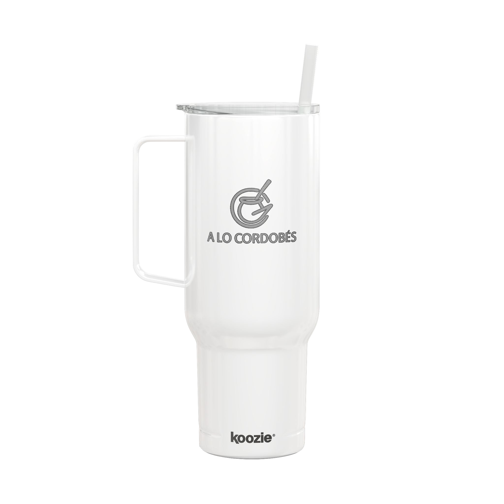 TUMBLER - A LO CORDOBÉS ARGENTINIAN BRAND - 40OZ INSULATED TUMBLER WITH LID (ENGRAVING)