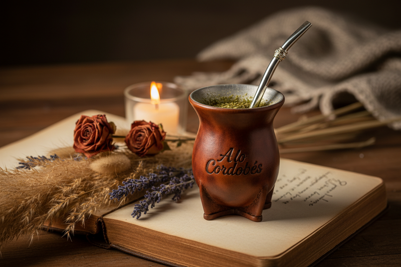 Leather mate gourd editorial